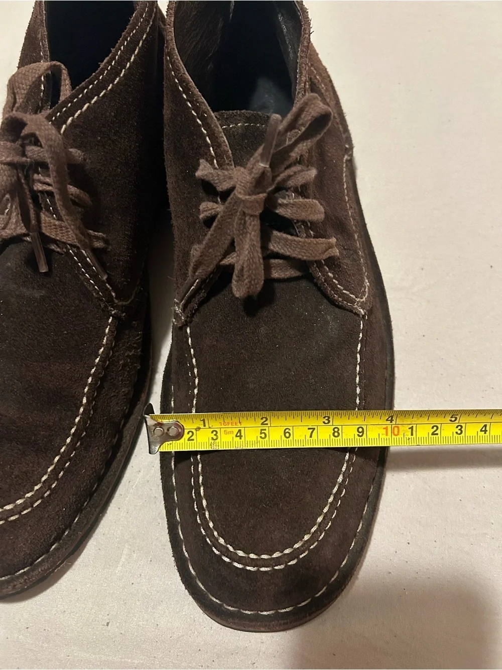 John Varvatos suede upper